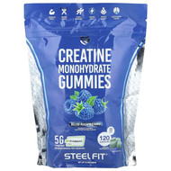 <img alt="SteelFit, Creatine Monohydrate Gummies, Blue Raspberry, 120 Gummies" title="SteelFit, Creatine Monohydrate Gummies, Blue Raspberry, 120 Gummies,732907051211"