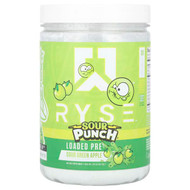 <img alt="RYSE, Loaded Pre, Sour Punch Sour Green Apple, 16.7 oz (474 g)" title="RYSE, Loaded Pre, Sour Punch Sour Green Apple, 16.7 oz (474 g),850041914725"