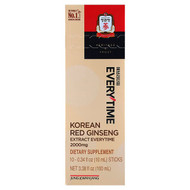<img alt="JungKwanJang, Korean Red Ginseng Extract, Everytime, 10 Sticks, 0.34 fl oz (10 ml) Each" title="JungKwanJang, Korean Red Ginseng Extract, Everytime, 10 Sticks, 0.34 fl oz (10 ml) Each,819079014296"