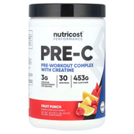 <img alt="Nutricost, Performance, Pre-C, Pre-Workout Complex With Creatine, Fruit Punch, 1 lb (453 g)" title="Nutricost, Performance, Pre-C, Pre-Workout Complex With Creatine, Fruit Punch, 1 lb (453 g),810139570479"