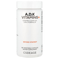 <img alt="Codeage, A, D, K Vitamins+, 180 Vegetable Capsules" title="Codeage, A, D, K Vitamins+, 180 Vegetable Capsules,853919008236"