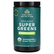 <img alt="Ancient Nutrition, Organic Super Greens, Energizer, 7.5 oz (213 g)" title="Ancient Nutrition, Organic Super Greens, Energizer, 7.5 oz (213 g),816421020585"