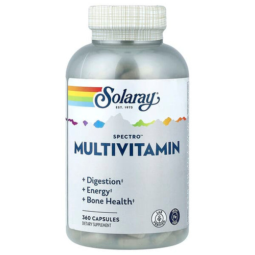 <img alt="Solaray, Spectro Multivitamin, Iron Free, 360 Capsules" title="Solaray, Spectro Multivitamin, Iron Free, 360 Capsules,076280478556"