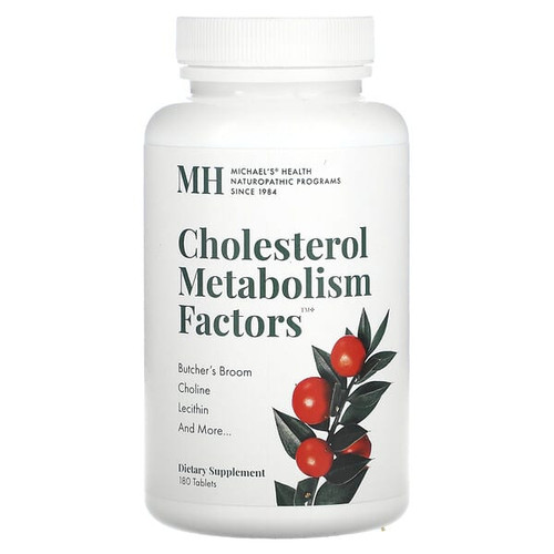 <img alt="Michaels Health, Cholesterol Metabolism Factors, 180 Tablets" title="Michaels Health, Cholesterol Metabolism Factors, 180 Tablets,755929010769"