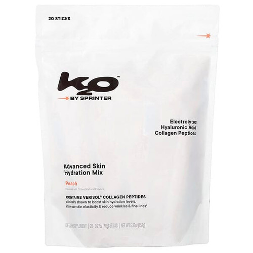 <img alt="k2o by Sprinter, Advanced Skin Hydration Mix, Peach, 20 Sticks, 0.27 oz (7.6 g) Each" title="k2o by Sprinter, Advanced Skin Hydration Mix, Peach, 20 Sticks, 0.27 oz (7.6 g) Each,850080592038"