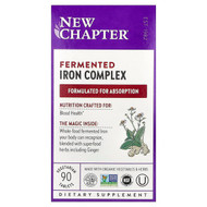 <img alt="New Chapter, Fermented Iron Complex, 90 Vegetarian Tablets" title="New Chapter, Fermented Iron Complex, 90 Vegetarian Tablets,727783903570"