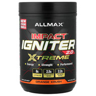 <img alt="ALLMAX, Impact Igniter Xtreme 2.0, Orange Krush, 14.82 oz (420 g)" title="ALLMAX, Impact Igniter Xtreme 2.0, Orange Krush, 14.82 oz (420 g),665553230276"