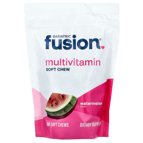 <img alt="Bariatric Fusion, Multivitamin Soft Chew, Watermelon, 60 Soft Chews" title="Bariatric Fusion, Multivitamin Soft Chew, Watermelon, 60 Soft Chews,810030380351"
