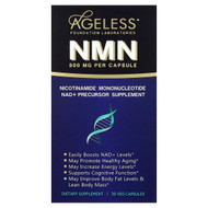 <img alt="Ageless Foundation Laboratories, NMN, 500 mg, 30 Veg Capsules" title="Ageless Foundation Laboratories, NMN, 500 mg, 30 Veg Capsules,860001321173"
