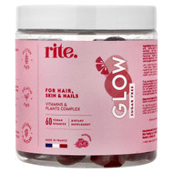 <img alt="rite., Glow Gummies, Raspberry, 60 Vegan Gummies" title="rite., Glow Gummies, Raspberry, 60 Vegan Gummies,6291109302278"