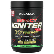 <img alt="ALLMAX, Impact Igniter Xtreme 2.0, Sour Gummy, 14.82 oz (420 g)" title="ALLMAX, Impact Igniter Xtreme 2.0, Sour Gummy, 14.82 oz (420 g),665553230283"