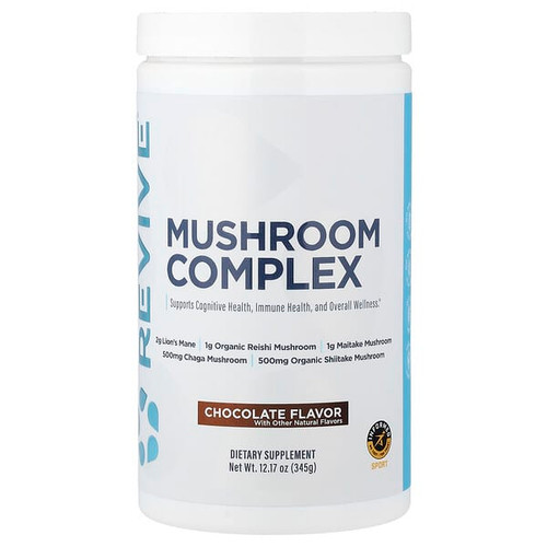 <img alt="Revive, Mushroom Complex, Chocolate, 12.17 oz (345 g)" title="Revive, Mushroom Complex, Chocolate, 12.17 oz (345 g),850030689641"