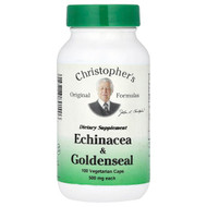 <img alt="Christophers Original Formulas, Echinacea & Goldenseal, 100 Vegetarian Caps" title="Christophers Original Formulas, Echinacea & Goldenseal, 100 Vegetarian Caps,084783891406"