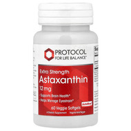 <img alt="Protocol for Life Balance, Astaxanthin, 12 mg, 60 Veggie Softgels" title="Protocol for Life Balance, Astaxanthin, 12 mg, 60 Veggie Softgels,707359122536"