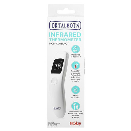 <img alt="Dr. Talbots, Infrared Thermometer, Non-Contact, White, 1 Thermometer" title="Dr. Talbots, Infrared Thermometer, Non-Contact, White, 1 Thermometer,370797149023"