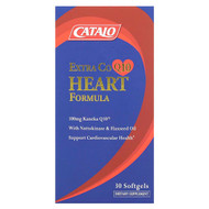<img alt="CATALO, Extra CoQ10, Heart Formula with Nattokinase & Flaxseed Oil, 30 Softgels" title="CATALO, Extra CoQ10, Heart Formula with Nattokinase & Flaxseed Oil, 30 Softgels,810399026082"