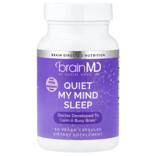 <img alt="BrainMD, Quiet My Mind Sleep, 60 Vegan Capsules" title="BrainMD, Quiet My Mind Sleep, 60 Vegan Capsules,857568003932"