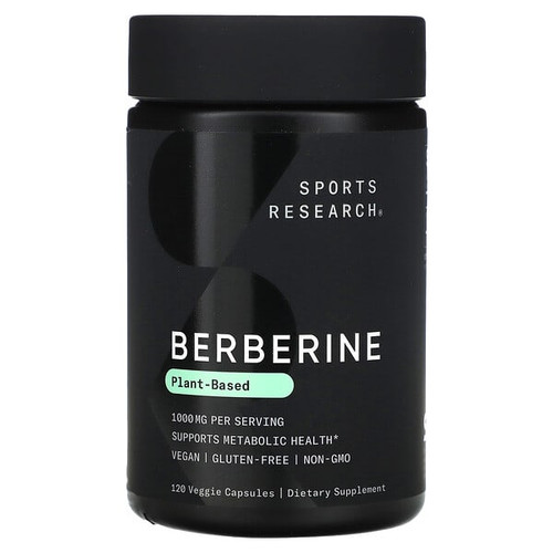<img alt="Sports Research, Berberine, 120 Veggie Capsules (500 mg per Capsule)" title="Sports Research, Berberine, 120 Veggie Capsules (500 mg per Capsule),023249092162"