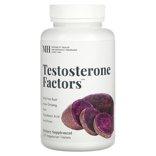 <img alt="Michaels Health, Testosterone Factors, 120 Vegetarian Tablets" title="Michaels Health, Testosterone Factors, 120 Vegetarian Tablets,755929310074"