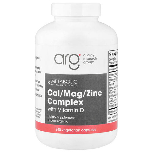 <img alt="Metabolic Maintenance, Cal-Mag-Zinc Complex with Vitamin D, 240 Vegetarian Capsules" title="Metabolic Maintenance, Cal-Mag-Zinc Complex with Vitamin D, 240 Vegetarian Capsules,838287004073"