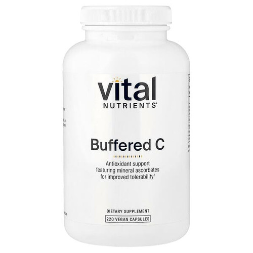 <img alt="Vital Nutrients, Buffered C, 220 Vegan Capsules" title="Vital Nutrients, Buffered C, 220 Vegan Capsules,693465501115"