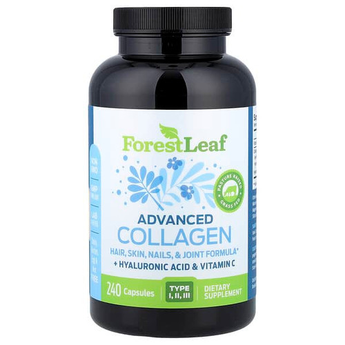 <img alt="Forest Leaf, Advanced Collagen, 240 Capsules" title="Forest Leaf, Advanced Collagen, 240 Capsules,645080875775"