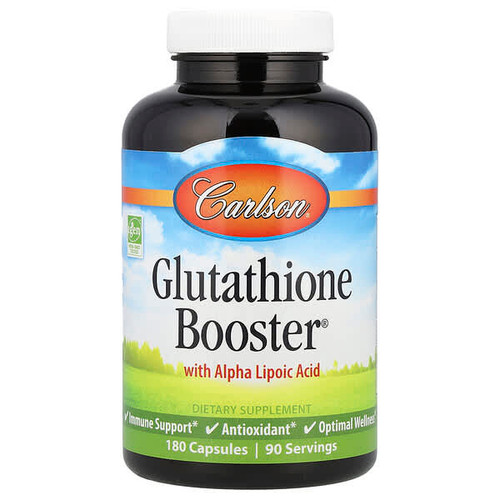 <img alt="Carlson, Glutathione Booster, 180 Capsules" title="Carlson, Glutathione Booster, 180 Capsules,088395048524"