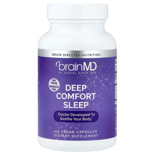 <img alt="BrainMD, Deep Comfort Sleep,  90 Vegan Capsules" title="BrainMD, Deep Comfort Sleep,  90 Vegan Capsules,857568003925"