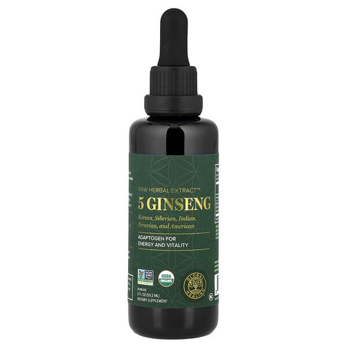 <img alt="Global Healing, Raw Herbal Extract, 5 Ginseng, 2 fl oz (59.2 ml)" title="Global Healing, Raw Herbal Extract, 5 Ginseng, 2 fl oz (59.2 ml),811839033622"