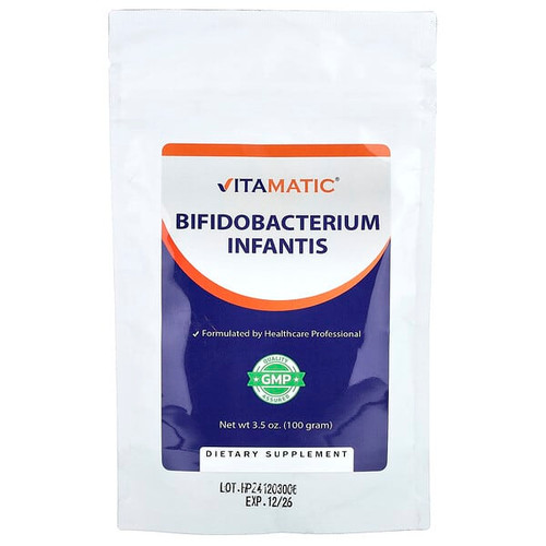<img alt="Vitamatic, Bifidobacterium Infantis, 3.5 oz (100 g)" title="Vitamatic, Bifidobacterium Infantis, 3.5 oz (100 g),810078474708"