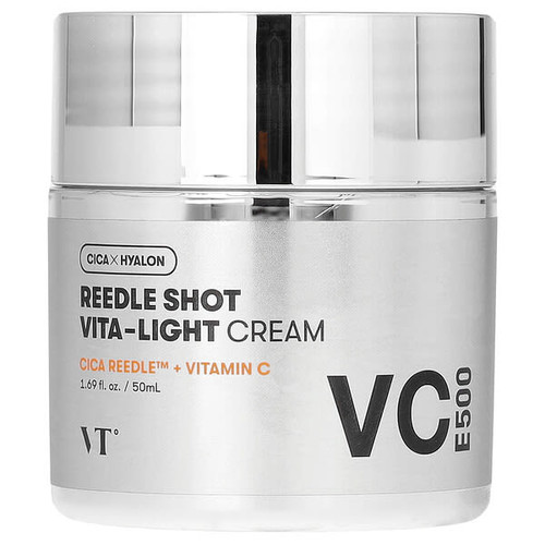 <img alt="VT Cosmetics, Reedle Shot Vita-Light, Cream, 1.69 fl oz (50 ml)" title="VT Cosmetics, Reedle Shot Vita-Light, Cream, 1.69 fl oz (50 ml),8803463004637"