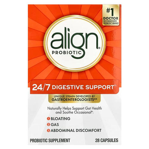 <img alt="Align Probiotics, 24-7 Digestive Support, Probiotic Supplement, 28 Capsules" title="Align Probiotics, 24-7 Digestive Support, Probiotic Supplement, 28 Capsules,037000143437"