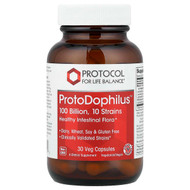 <img alt="Protocol for Life Balance, ProtoDophilus, 100 Billion, 30 Veg Capsules" title="Protocol for Life Balance, ProtoDophilus, 100 Billion, 30 Veg Capsules,707359129313"