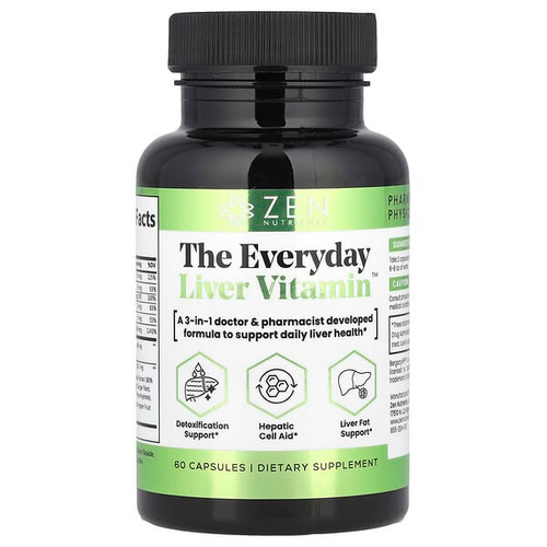 <img alt="Zen Nutrients, The Everyday Liver Vitamin, 60 Capsules" title="Zen Nutrients, The Everyday Liver Vitamin, 60 Capsules,197644647521"