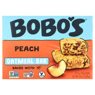 <img alt="Bobos Oat Bars, Peach Oatmeal Bars, 12 Bars, 3 oz (85 g) Each" title="Bobos Oat Bars, Peach Oatmeal Bars, 12 Bars, 3 oz (85 g) Each,829262000241"