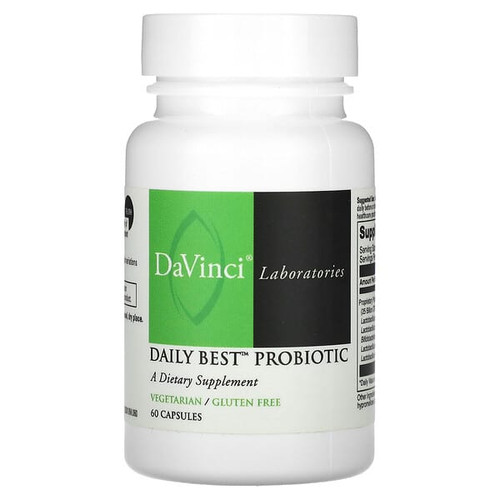 <img alt="DaVinci Laboratories, Daily Best Probiotic, 25 Billion CFU, 60 Capsules" title="DaVinci Laboratories, Daily Best Probiotic, 25 Billion CFU, 60 Capsules,026664017406"