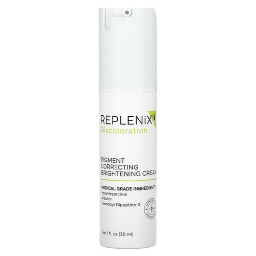 <img alt="Replenix, Discoloration, Pigment Correcting Brightening Cream, 1 fl oz (30 ml)" title="Replenix, Discoloration, Pigment Correcting Brightening Cream, 1 fl oz (30 ml),358211817000"