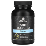 <img alt="Ancient Nutrition, Mens SBO Probiotics, 25 Billion CFU, 60 Capsules" title="Ancient Nutrition, Mens SBO Probiotics, 25 Billion CFU, 60 Capsules,816401025401"