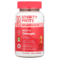 <img alt="SmartyPants, Womens Plus, Multi & Omegas Gummies, Strawberry, Orange, and Lemon Creme, 90 Gummies" title="SmartyPants, Womens Plus, Multi & Omegas Gummies, Strawberry, Orange, and Lemon Creme, 90 Gummies,817053023982"