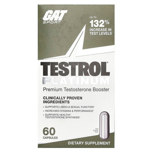 <img alt="GAT, Testrol Platinum, Premium Testosterone Booster, 60 Capsules" title="GAT, Testrol Platinum, Premium Testosterone Booster, 60 Capsules,816170023783"