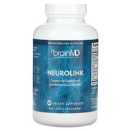 <img alt="BrainMD, Neurolink, 180 Vegan Capsules" title="BrainMD, Neurolink, 180 Vegan Capsules,857568003031"