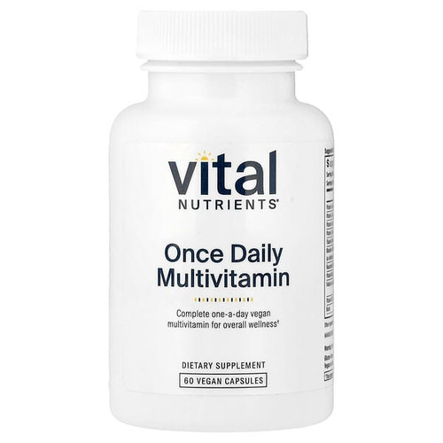 <img alt="Vital Nutrients, Once Daily Multivitamin, 60 Vegan Capsules" title="Vital Nutrients, Once Daily Multivitamin, 60 Vegan Capsules,693465552216"