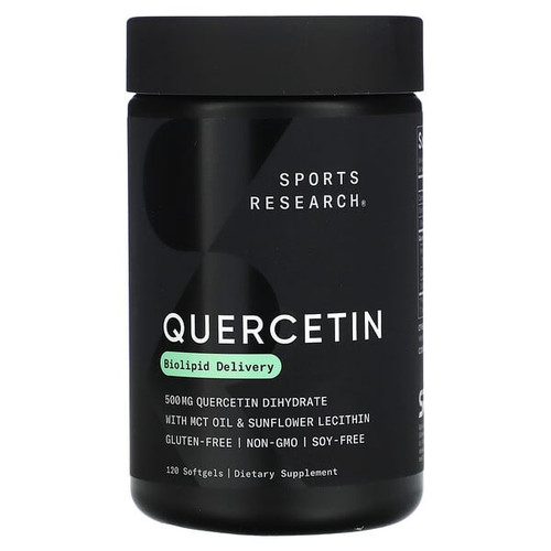 <img alt="Sports Research, Quercetin, 120 Softgels" title="Sports Research, Quercetin, 120 Softgels,023249091509"
