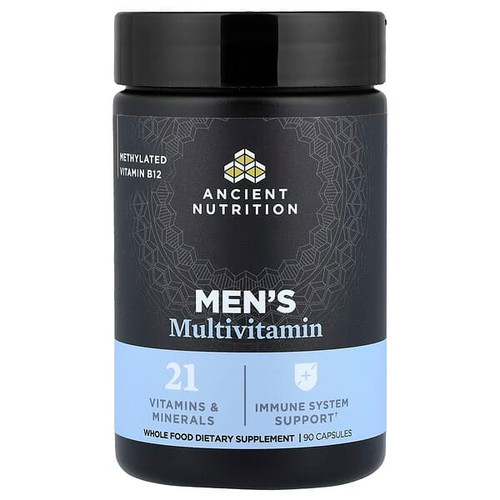 <img alt="Ancient Nutrition, Mens Multivitamin, 90 Capsules" title="Ancient Nutrition, Mens Multivitamin, 90 Capsules,816401023230"