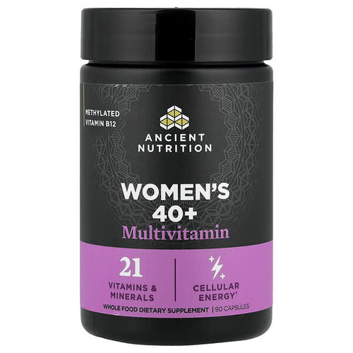 <img alt="Ancient Nutrition, Womens 40+ Multivitamin, 90 Capsules" title="Ancient Nutrition, Womens 40+ Multivitamin, 90 Capsules,816401023339"