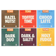 <img alt="TCHO, Dark and Oat Milk Chocolate Gift Box, 18 Bars, 0.83 oz Each" title="TCHO, Dark and Oat Milk Chocolate Gift Box, 18 Bars, 0.83 oz Each,812603019958"