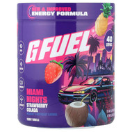 <img alt="G FUEL, Energy Formula, Miami Nights, Strawberry Colada, 8.7 oz (248 g)" title="G FUEL, Energy Formula, Miami Nights, Strawberry Colada, 8.7 oz (248 g),810124605711"