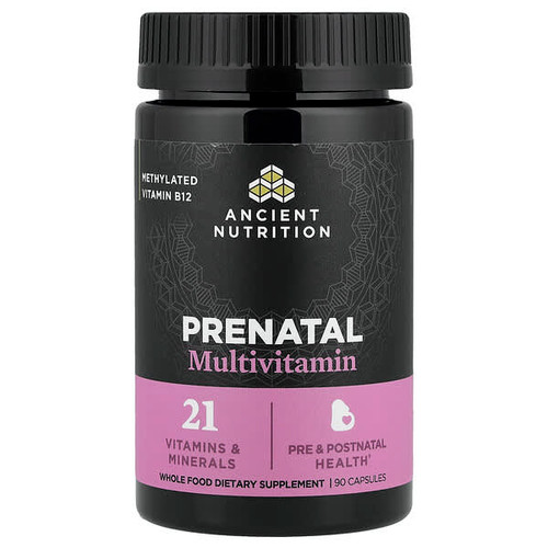 <img alt="Ancient Nutrition, Prenatal Multivitamin, 90 Capsules" title="Ancient Nutrition, Prenatal Multivitamin, 90 Capsules,816401023346"
