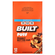 <img alt="Built, Puff, Protein Bars, Peanut Butter Cup, 12 Bars, 1.41 oz (40 g) Each" title="Built, Puff, Protein Bars, Peanut Butter Cup, 12 Bars, 1.41 oz (40 g) Each,840229306435"