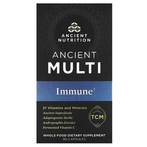 <img alt="Ancient Nutrition, Ancient Multi, Immune, 90 Capsules" title="Ancient Nutrition, Ancient Multi, Immune, 90 Capsules,816401023285"